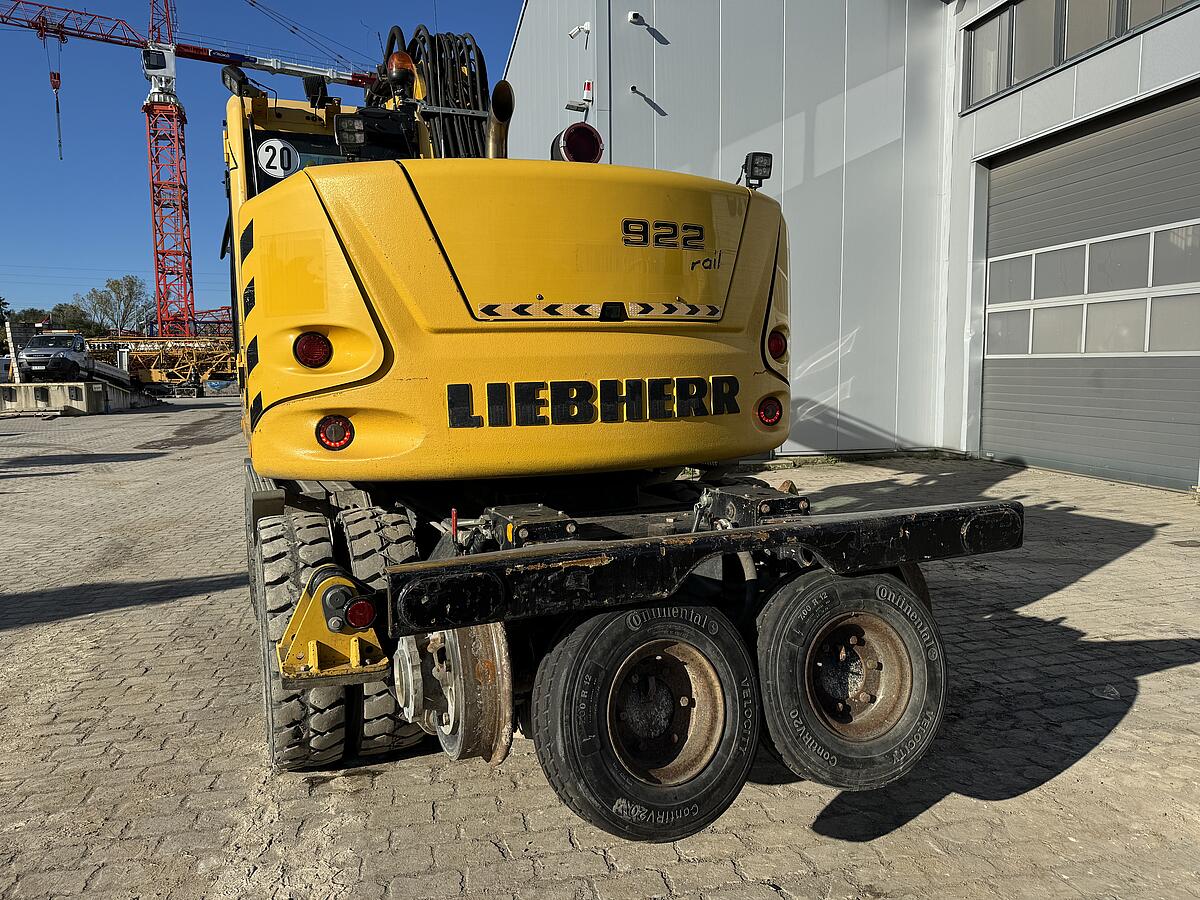 Zweiwegebagger Liebherr A 922 Rail Litronic